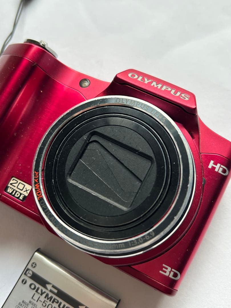 OLYMPUS オリンパス SZ-11 コンパクトデジタルカメラ レッド