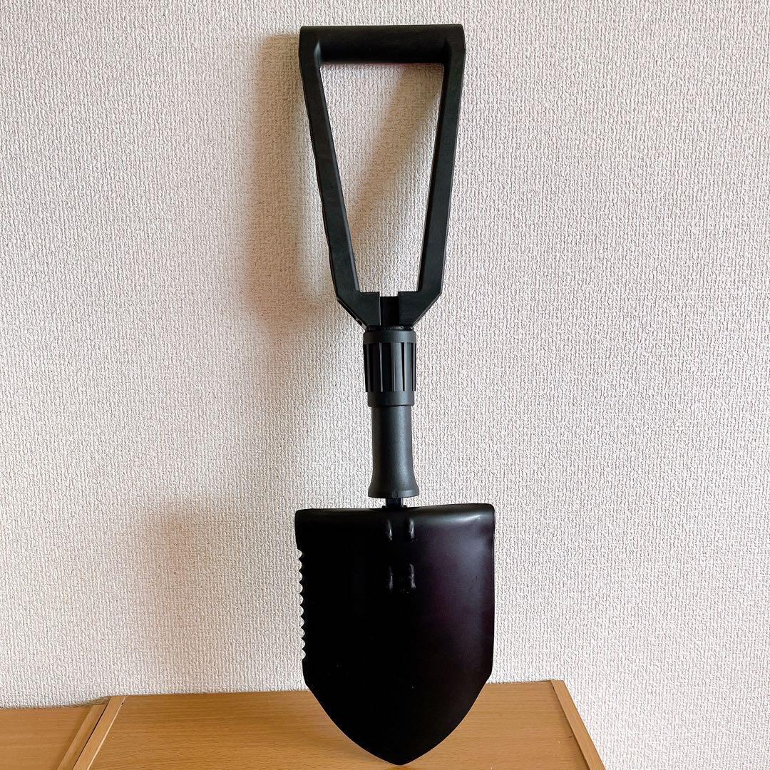 折りたたみシャベル E TOOL スコップ 黒 ガーデニング キャンプ ガーバー