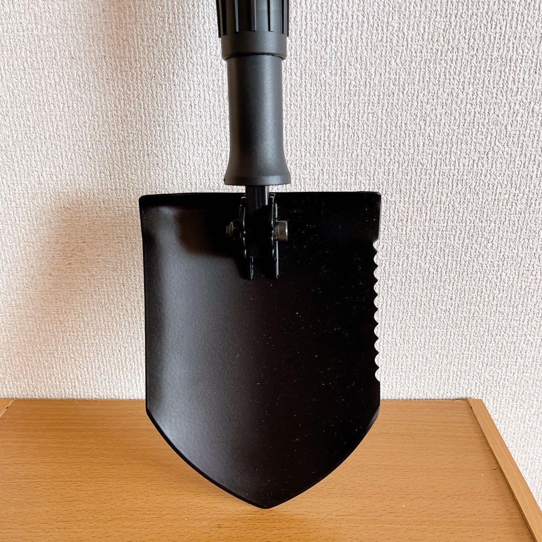 折りたたみシャベル E TOOL スコップ 黒 ガーデニング キャンプ ガーバー