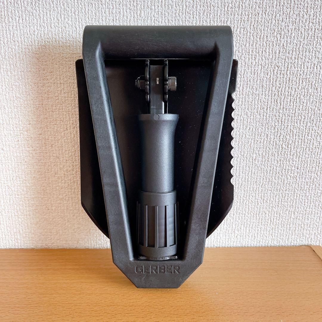 折りたたみシャベル E TOOL スコップ 黒 ガーデニング キャンプ ガーバー