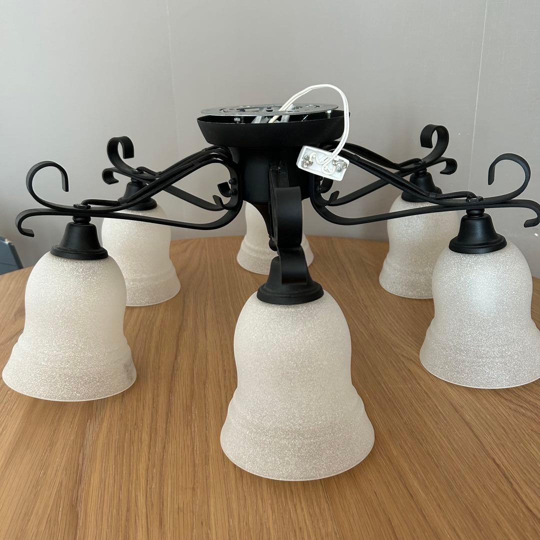 アンティーク　シャンデリア 6灯