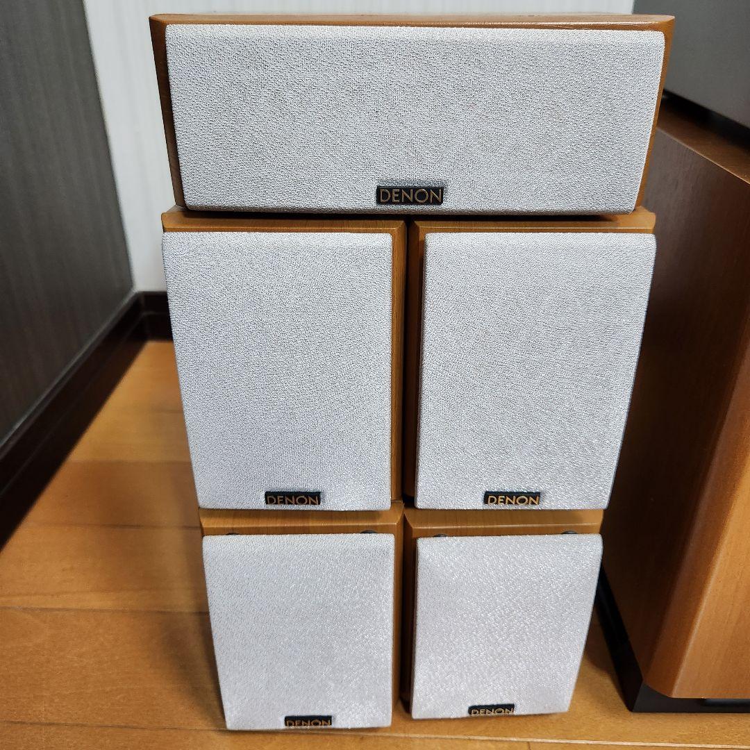 【良品♪動作確認済♪】デノン ホームシアター システム DHT-300 木目