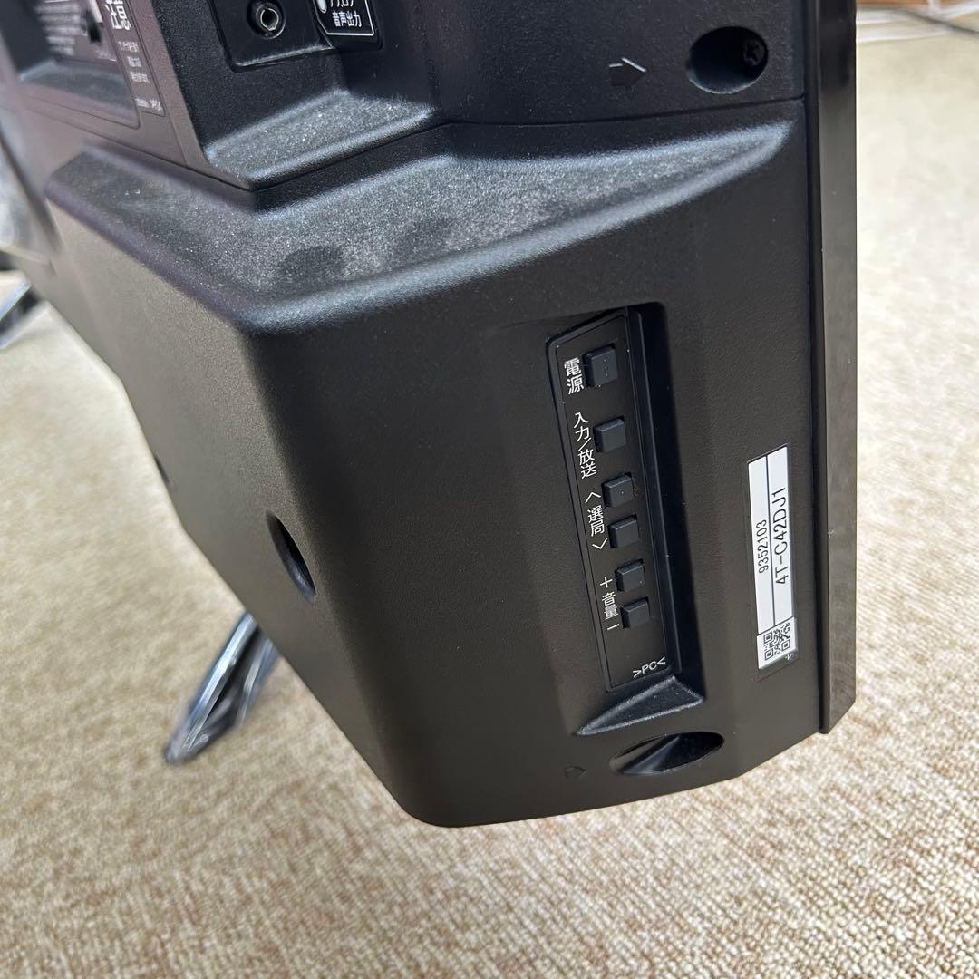 kotsukotsu★シャープ AQUOS 4K液晶4T-C42DJ1