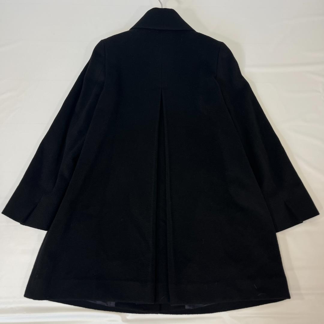 23区　Aライン ウールコート ロロピアーナ 黒　Mサイズ
