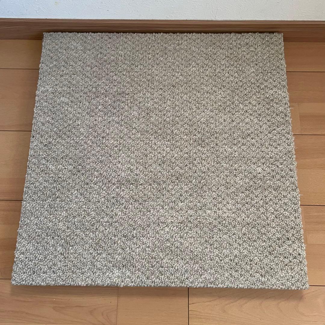 静床ライト 防音タイルカーペット30枚 防音ラグ 10枚②