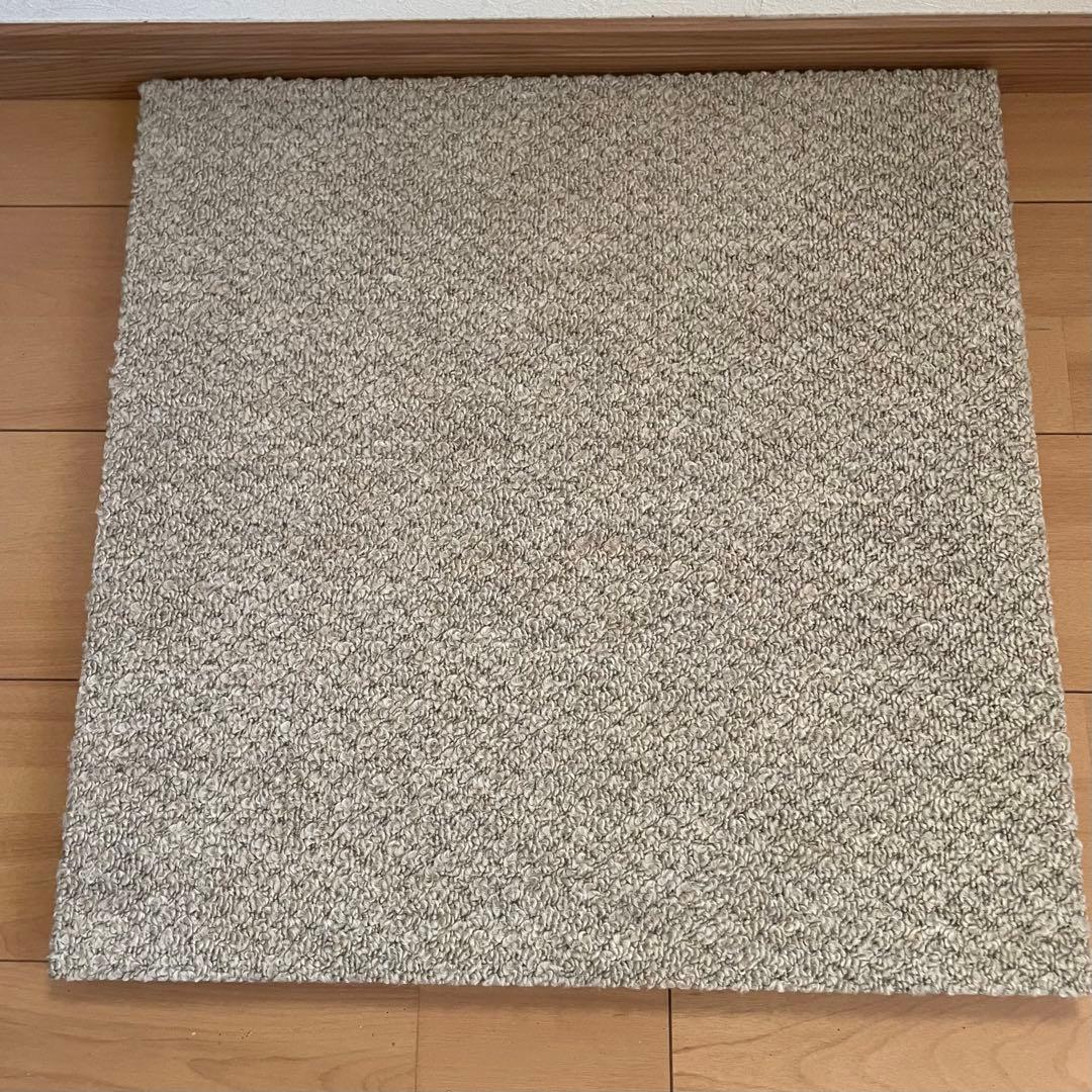 静床ライト 防音タイルカーペット30枚 防音ラグ 10枚②