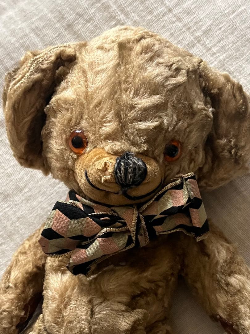 アンティークヴィンテージ英国製メリーソートチーキーテディベア ぬいぐるみドール