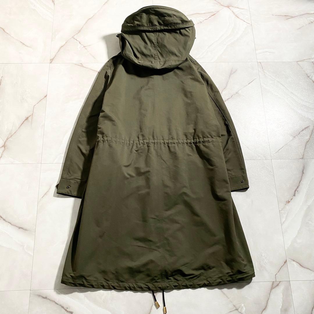 B15094 ザリラクス　UA別注　18aw ザモッズコート　カーキ　38