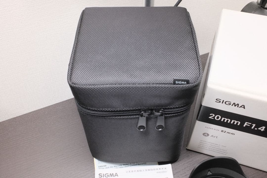 SIGMA 20mm F1.4 DG DN レンズ Eマウント