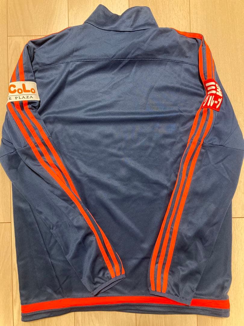adidas ネイビー 長袖ジャージ SAPPORO