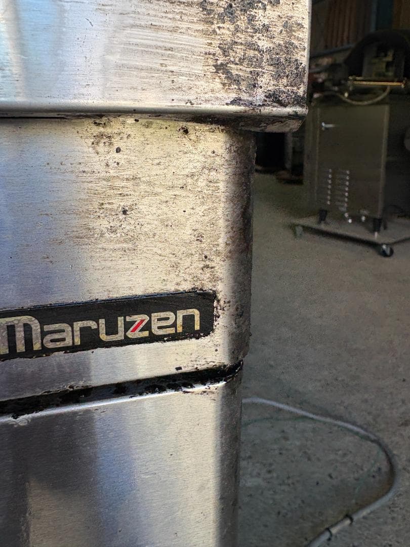 マルゼン 業務用 電気フライヤー デジタル温度設定タイプ 現状品 大型 厨房機器
