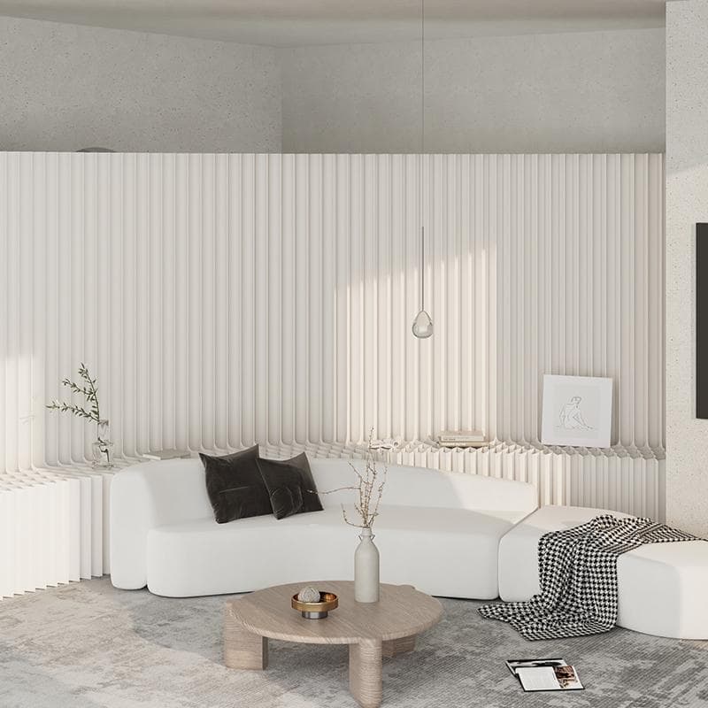 紙製パーテーション陳列展示台高さ1.5ｍ長さ3-4ｍ組立不要折りたたみ衝立仕切り