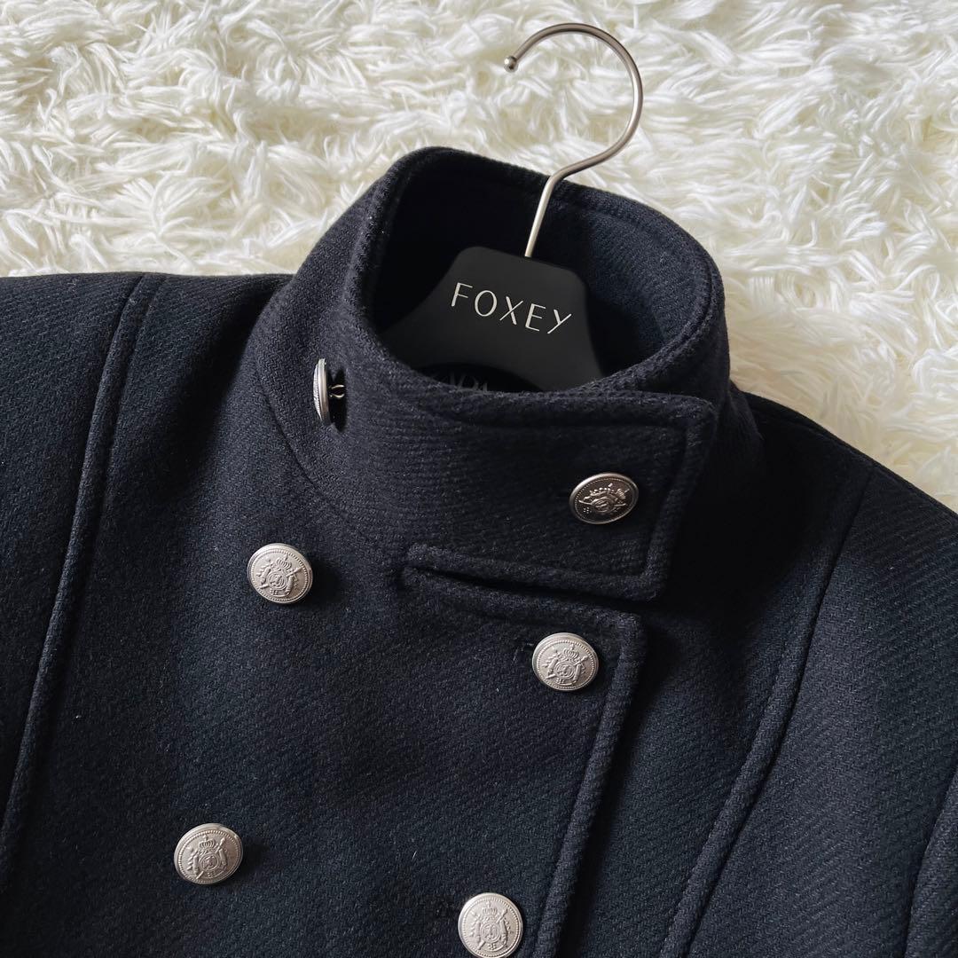 【希少✨】ZARA　MANTECO　ナポレオンジャケット　ダブル　銀ボタン　黒