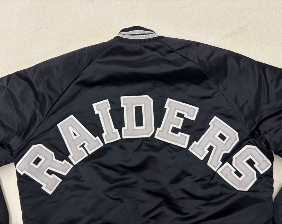 80's USA製 Chalk Line RAIDERS スタジャン