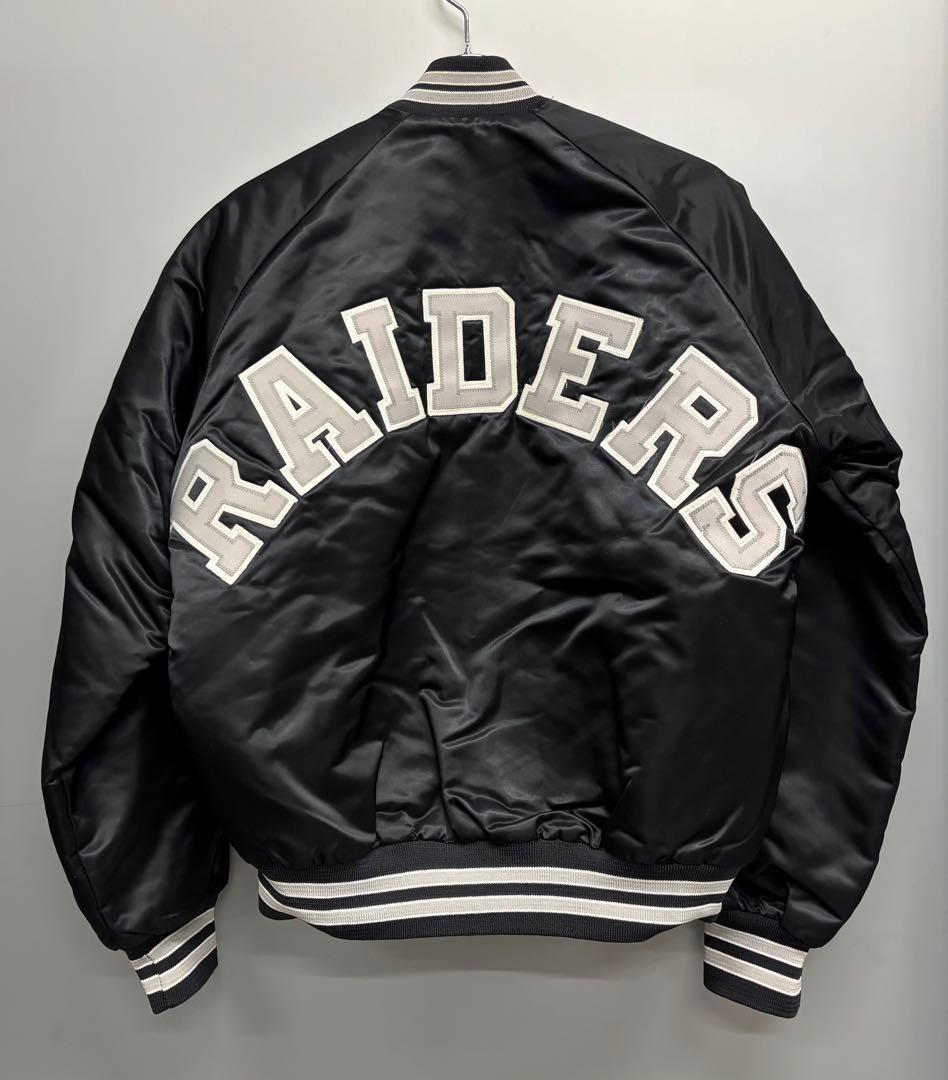 80's USA製 Chalk Line RAIDERS スタジャン