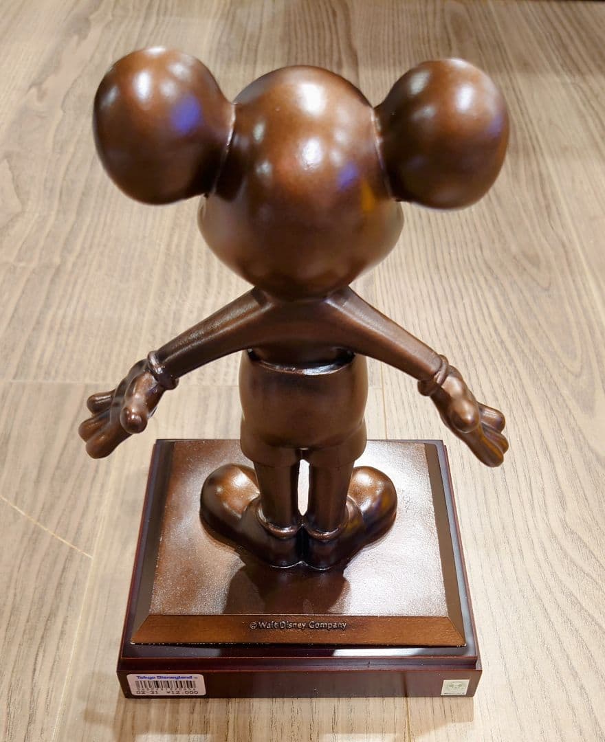 【新品】東京ディズニーランド　ミッキーマウスブロンズ像【未使用】