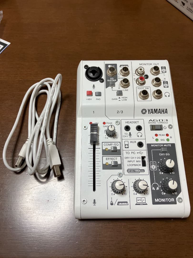 Yamaha AG03 & Marantz MPM-1000 セット