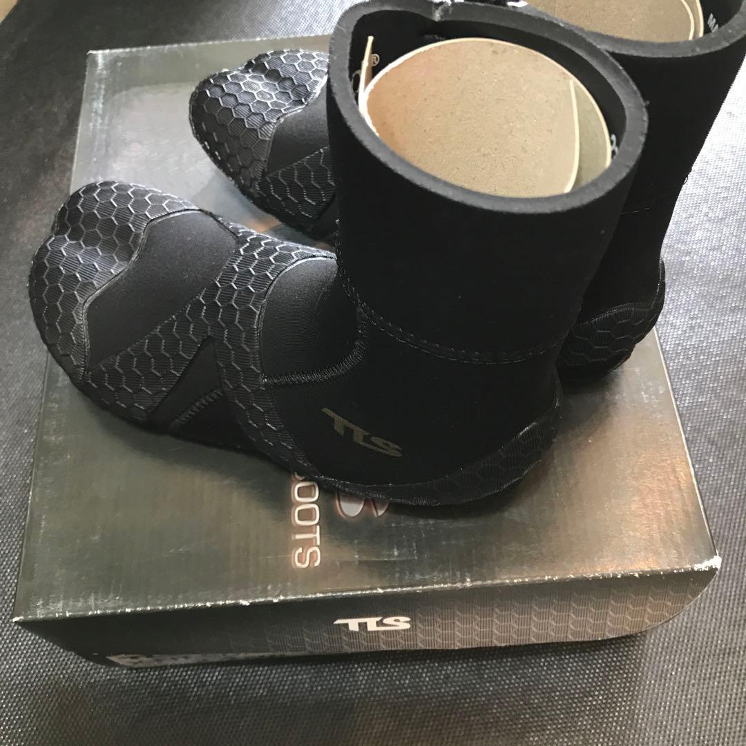 TLS サーフブーツ ブラック23cm5mm 箱なし発送定価¥11,000