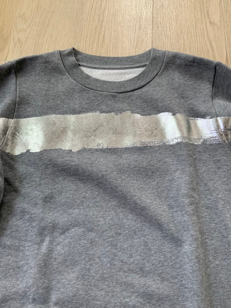 ほぼ未使用MM6 Maison Margiela グレー ロングスウェット 38