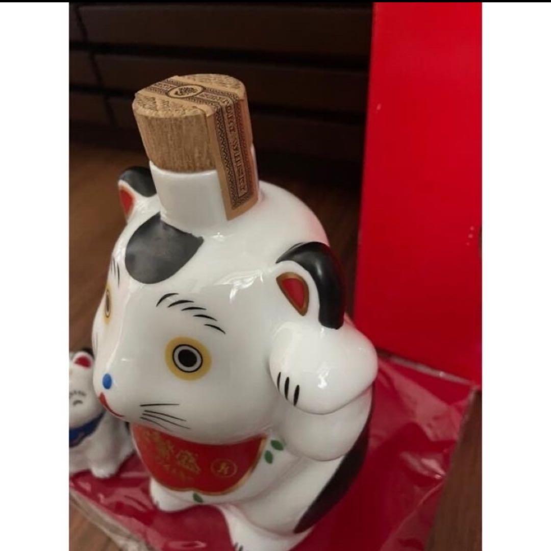 サントリーピュアモルトウィスキー　山崎　まねき猫型ボトル