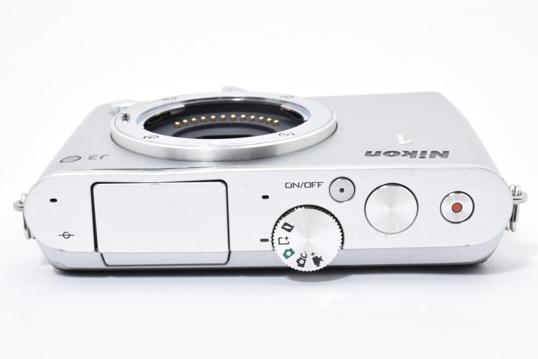【箱付き】 Nikon ニコン 1 J3 シルバー ボディ ミラーレス一眼カメラ