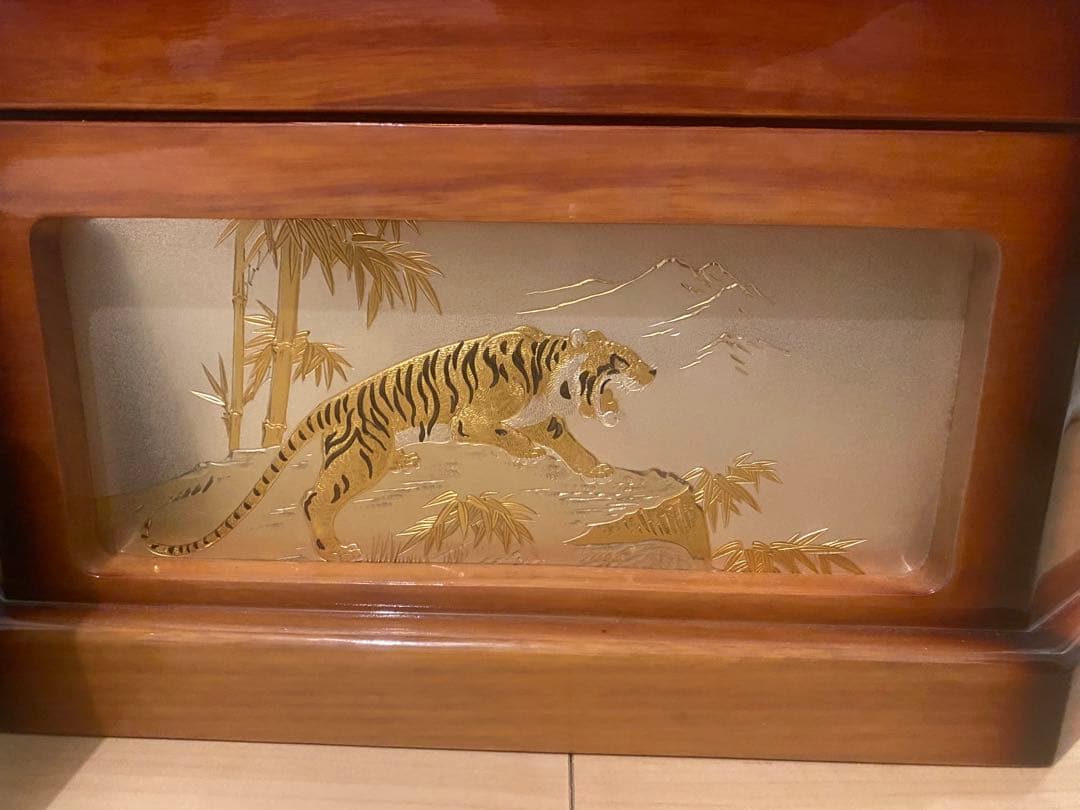 兜　五月人形　こどもの日　オルゴール付き　コンパクト収納　初節句