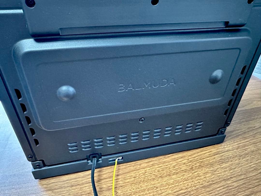 【BALMUDA】バルミューダ　オーブンレンジ　美品K09A-BK