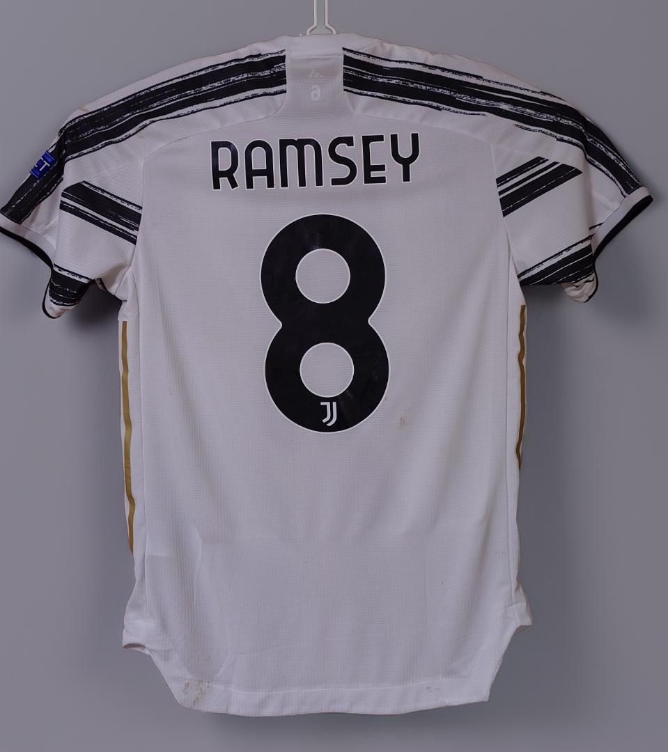 【最終値下げ】ユベントス アーロン・ラムジー CL実着用ユニフォーム