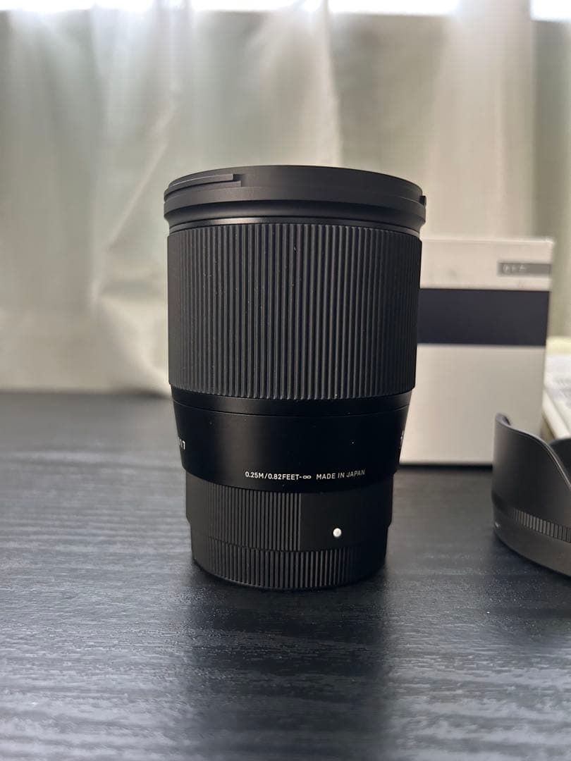 SIGMA 16mm F1.4 DC DN レンズ　SonyEマウント