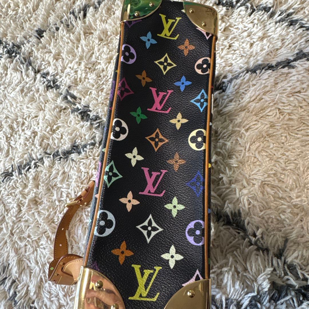 最終値下げ！Louis Vuitton ショルダーバッグ 黒/マルチカラー