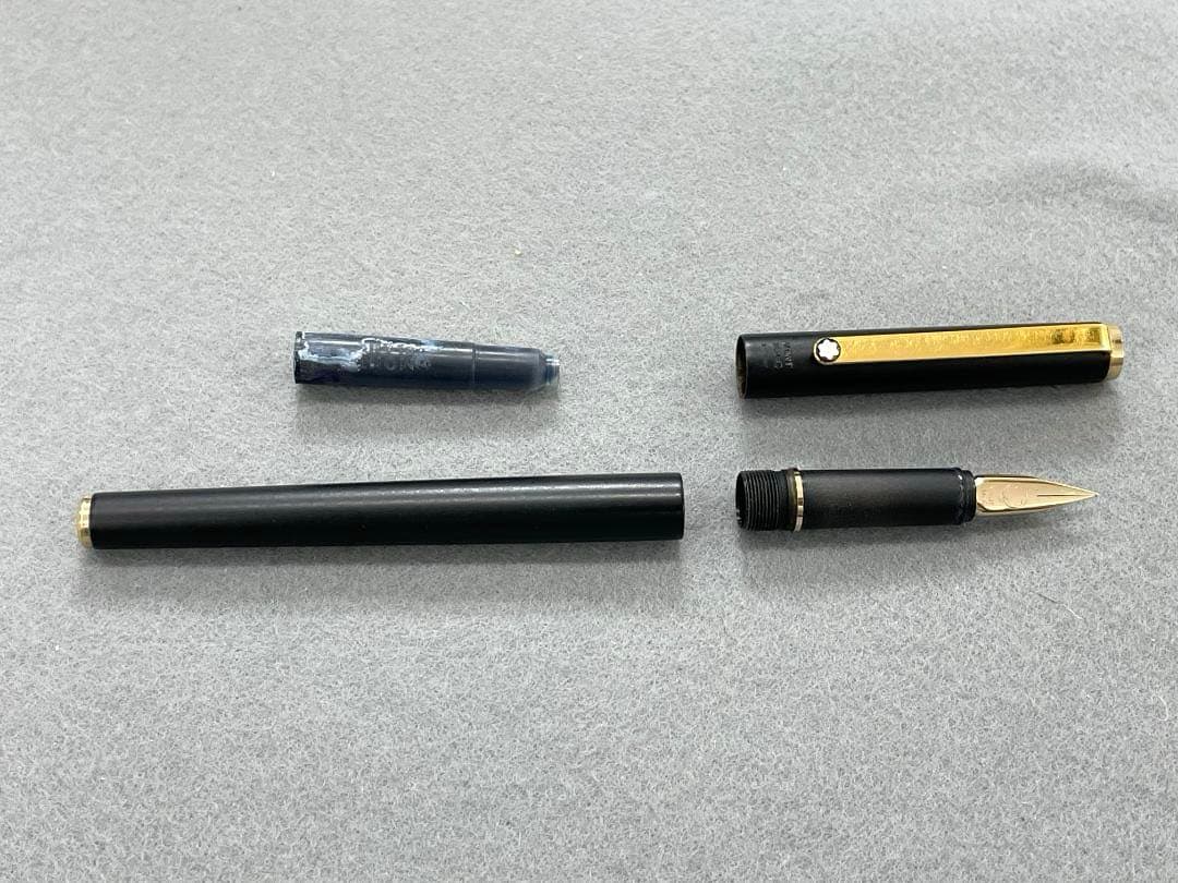 モンブラン　MONTBLANC Ｓライン　万年筆　ブラウン・ブラック　セット