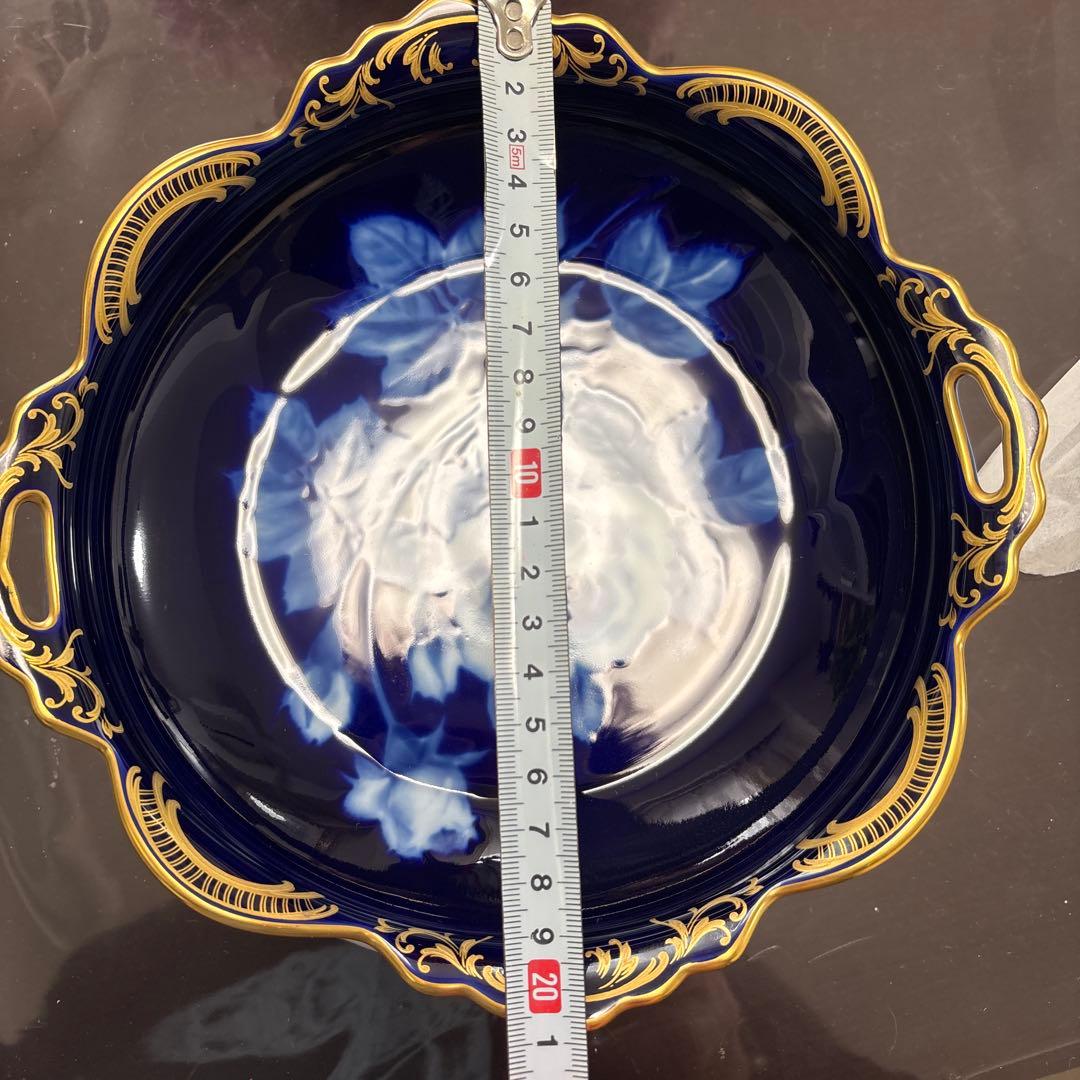 Noritake 限定版 青いバラの鉢皿