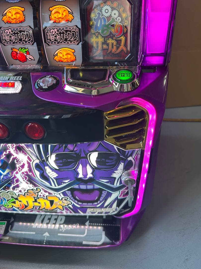 データカウンター対応　スマスロ　実機　Lからくりサーカス　フェイスレスパネル