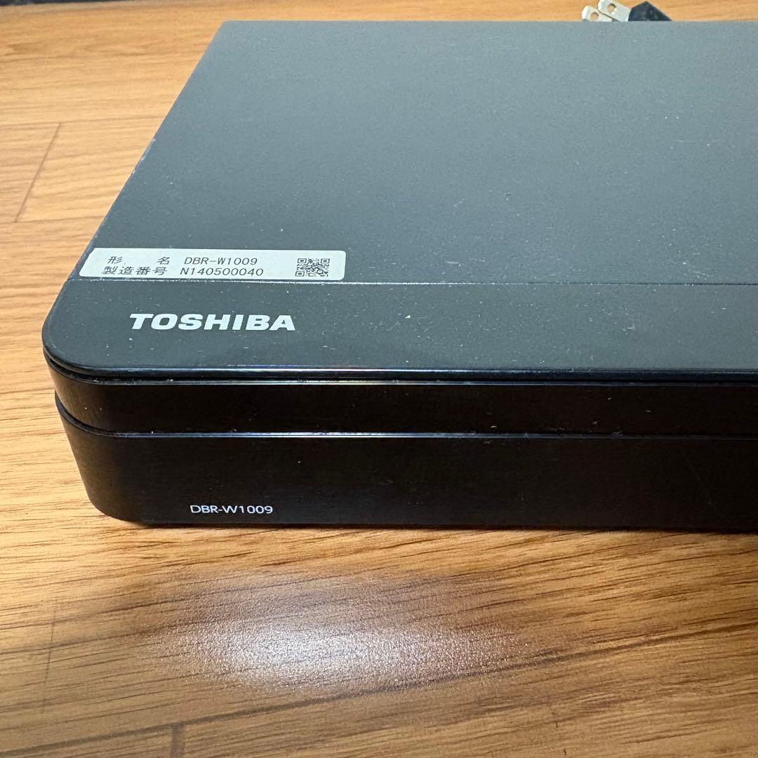 TOSHIBA DBR-W1009 ブルーレイレコーダー