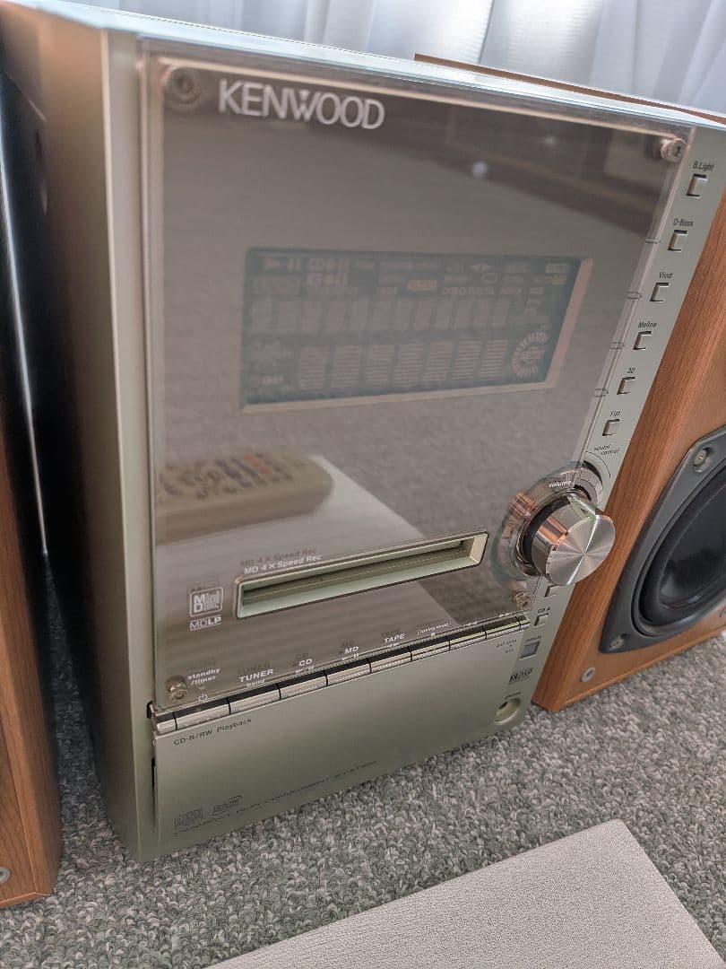 KENWOOD RXD-SL3MD リモコン付き　再生動作確認