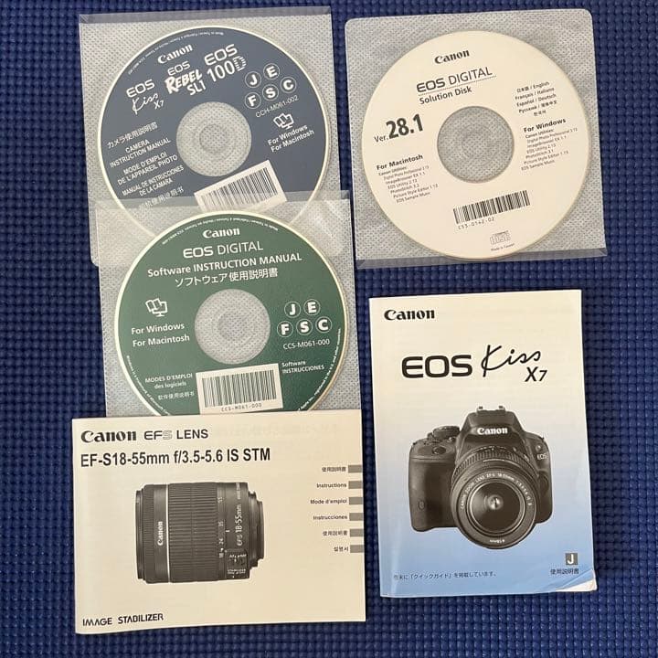Canon EOS KISS X7 ダブルズームキット