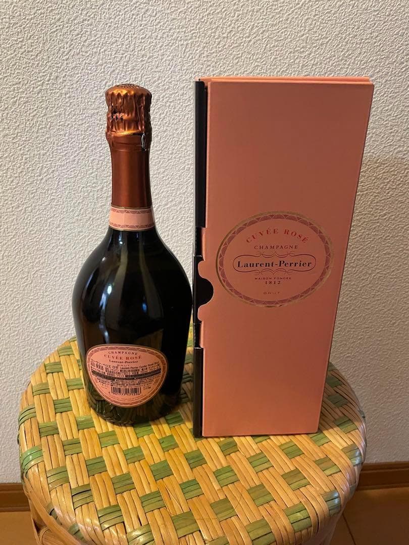 ローランペリエロゼ シャンパン グラス付き