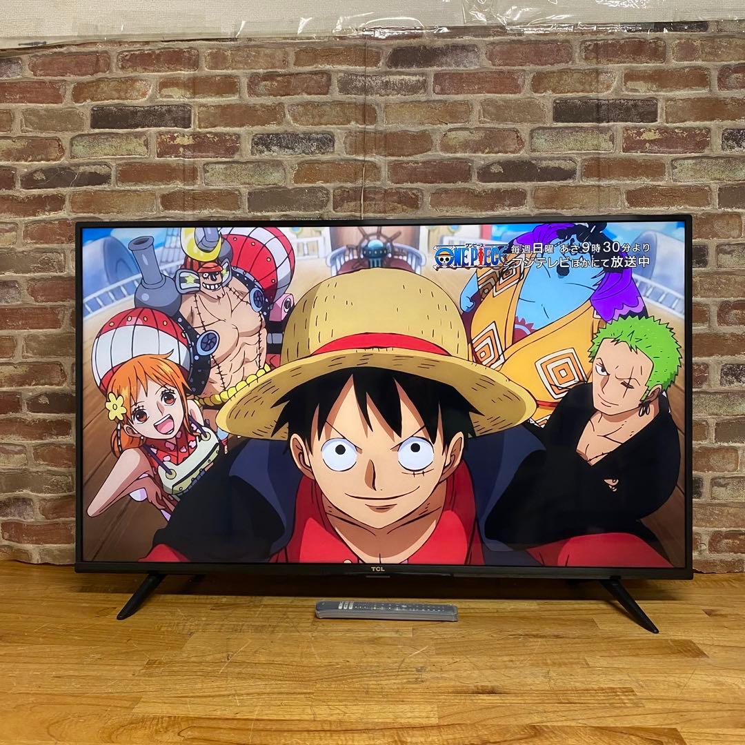 TCL 50V型 4K 液晶テレビ スマートテレビ 50P615 動画配信アプリ