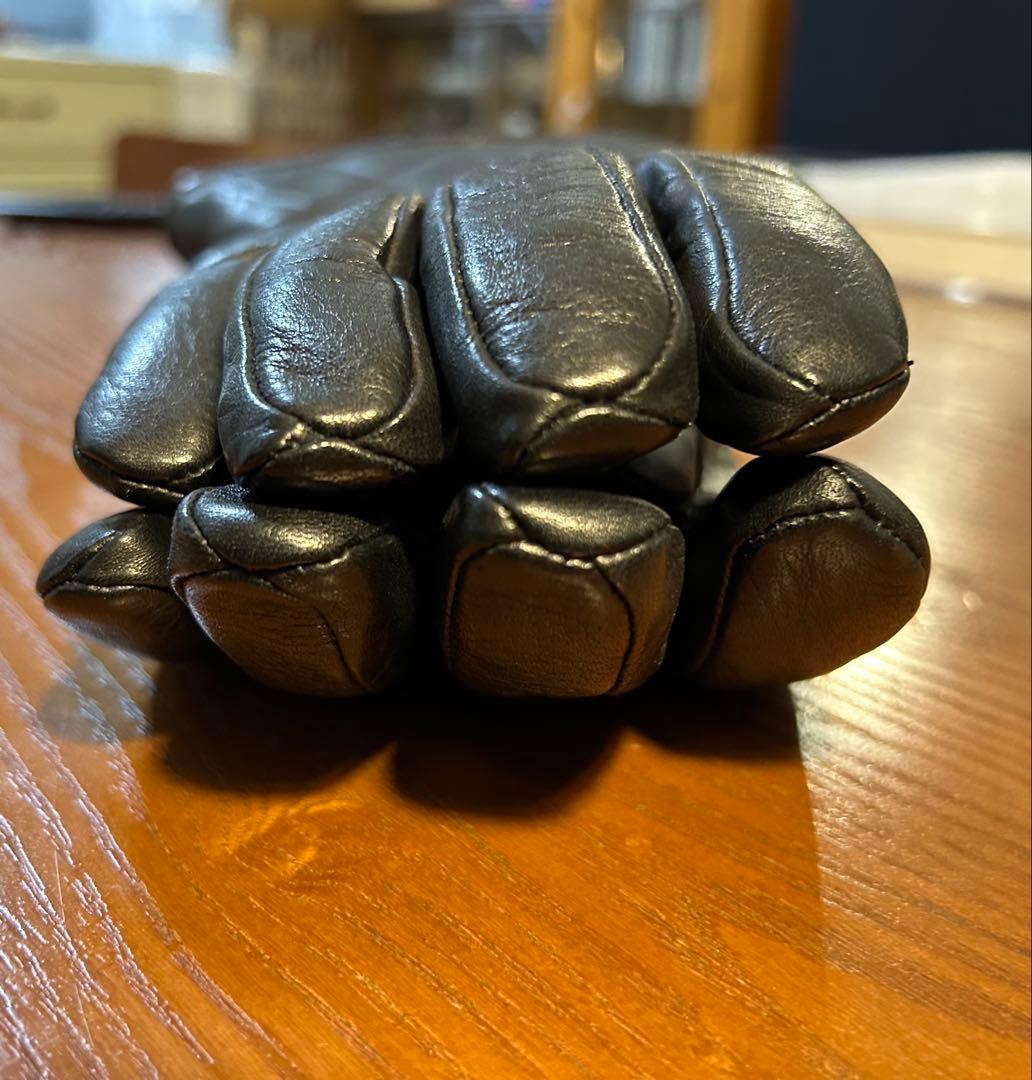 【美品】POW WOW(パウワウ) TheGauntletグローブ•ブラック•M