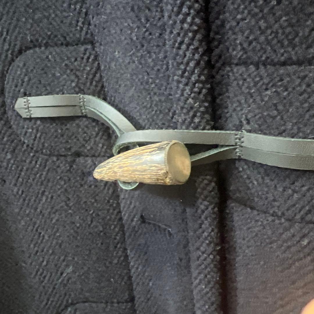 INVERTERE ネイビー　紺色　大人ダッフルコート フード付き