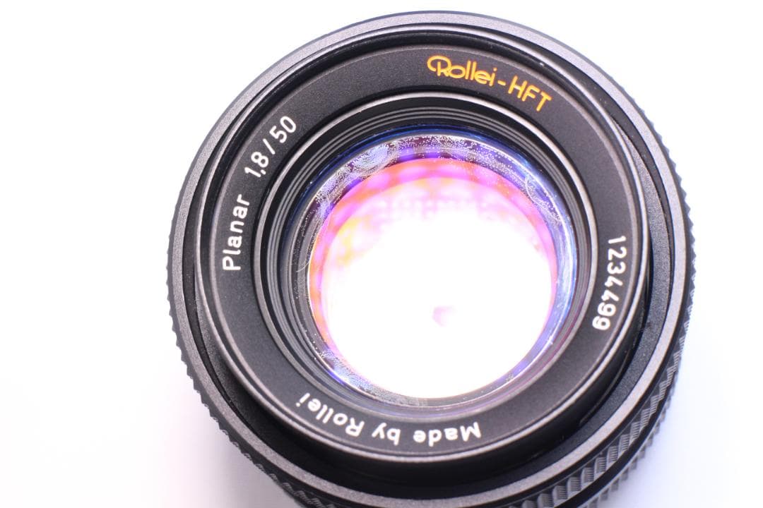 ※訳 Rollei-HFT Planar 50mm F1.8 単焦点 QBM