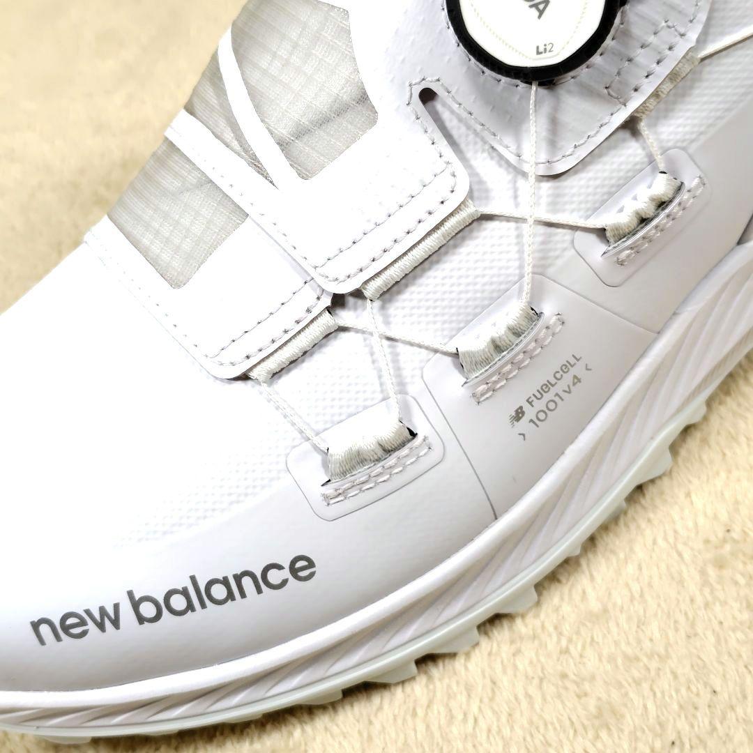 新品未使用 ニューバランス ゴルフシューズ ボア UGH1001W ホワイト