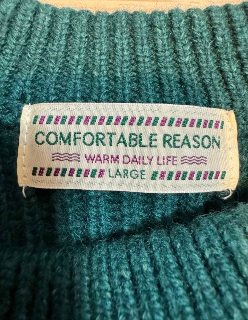 美品 COMFORTABLE REASON AUDIENCE KNIT