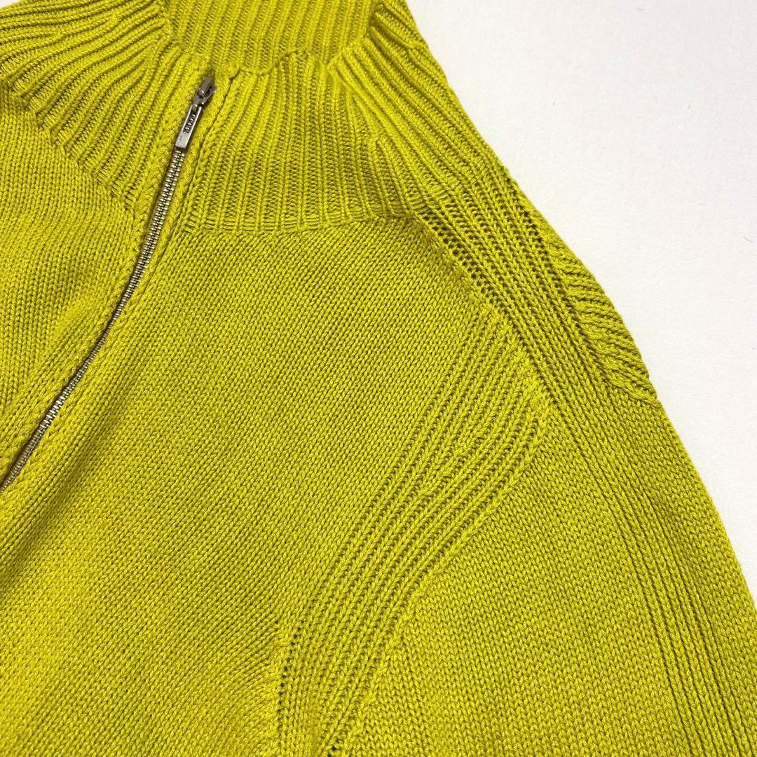 00s ダブルジップドライバーズニット archive 希少 古着 kiko