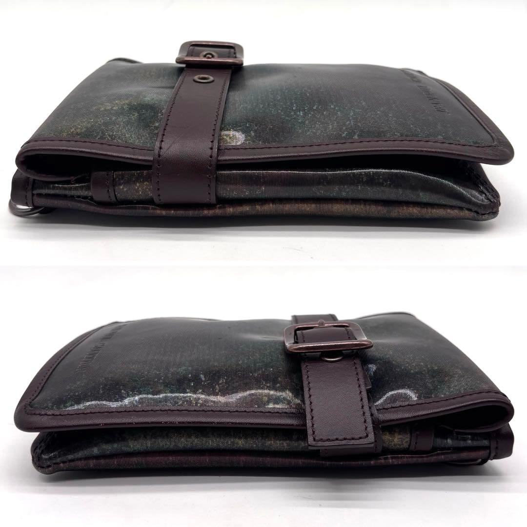 ✨極美品✨希少✨ジャンポールゴルチエ　Vサイバー　ショルダー　サコッシュ　玉虫色