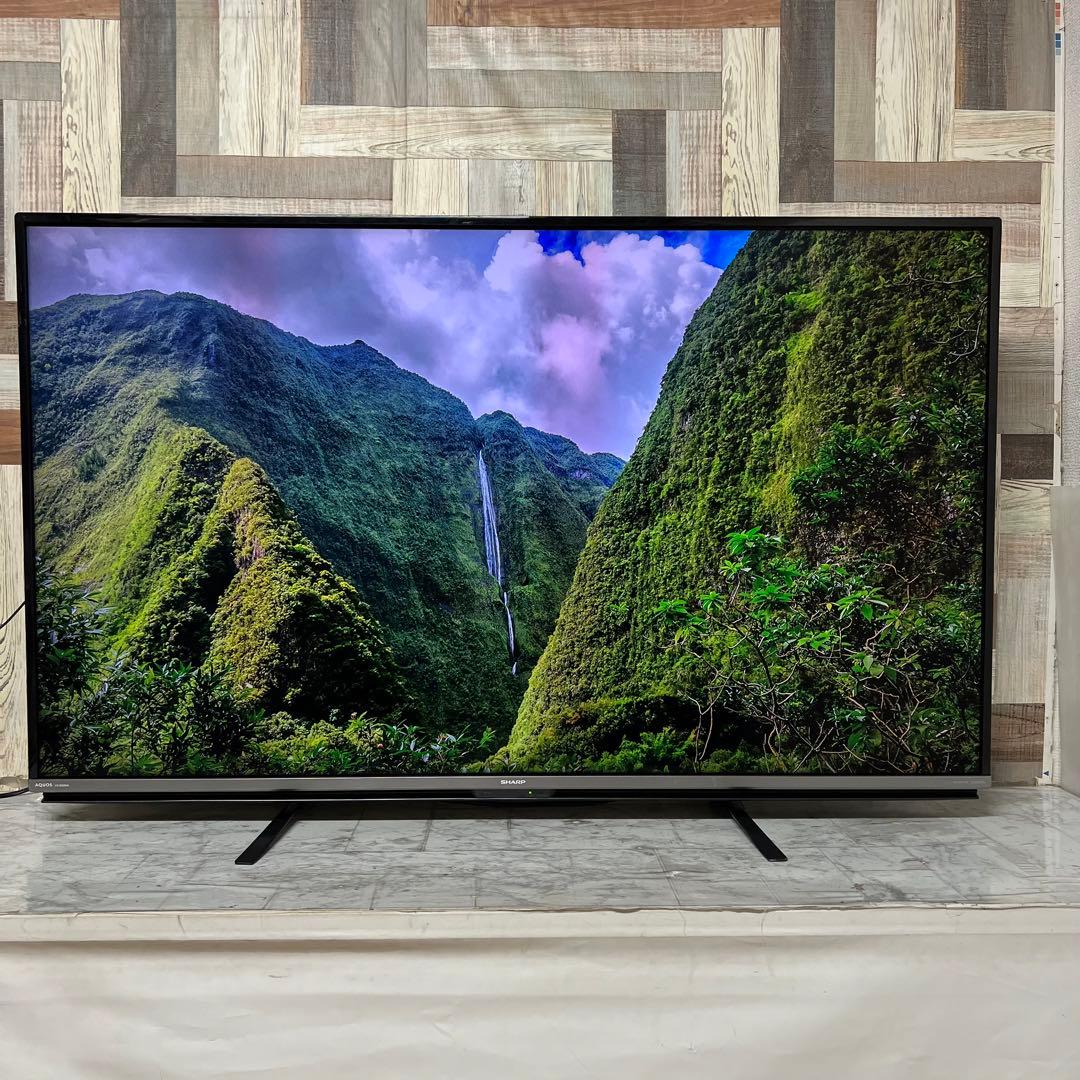即日受渡❣️全国送料込シャープ国産55型テレビ4KYouTube.Netflix