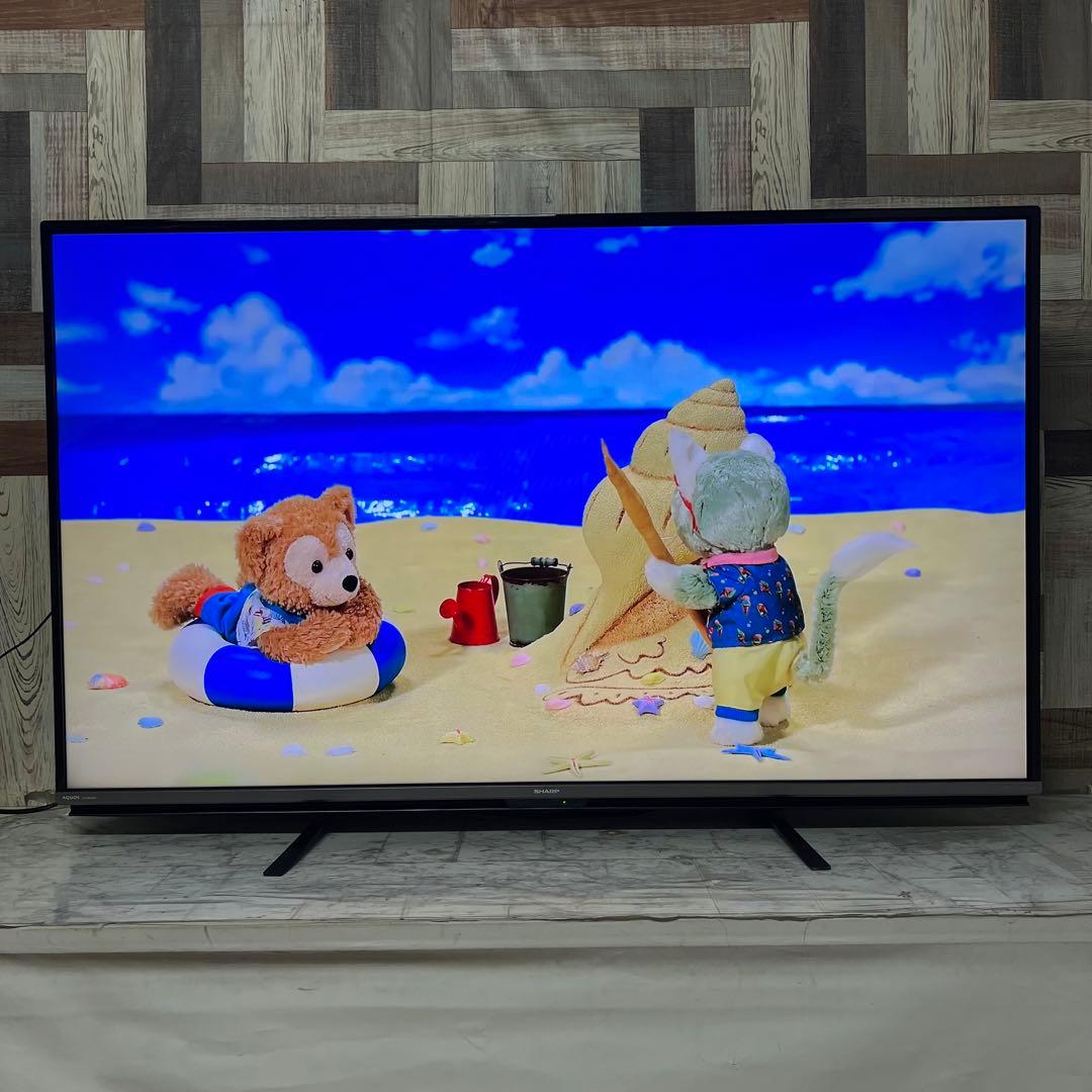 即日受渡❣️全国送料込シャープ国産55型テレビ4KYouTube.Netflix