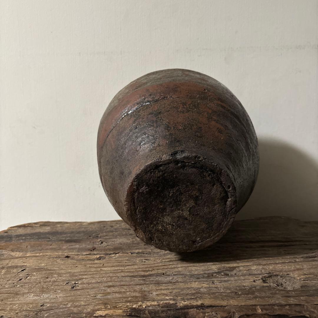 時代壷　古丹波　江戸時代前後頃　古越前　古信楽　古備前　瀬戸　骨董　花器検:李朝