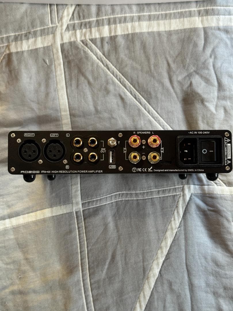 S.M.S.L AO200 MKII パワーアンプ DAC 美品 付属品完備