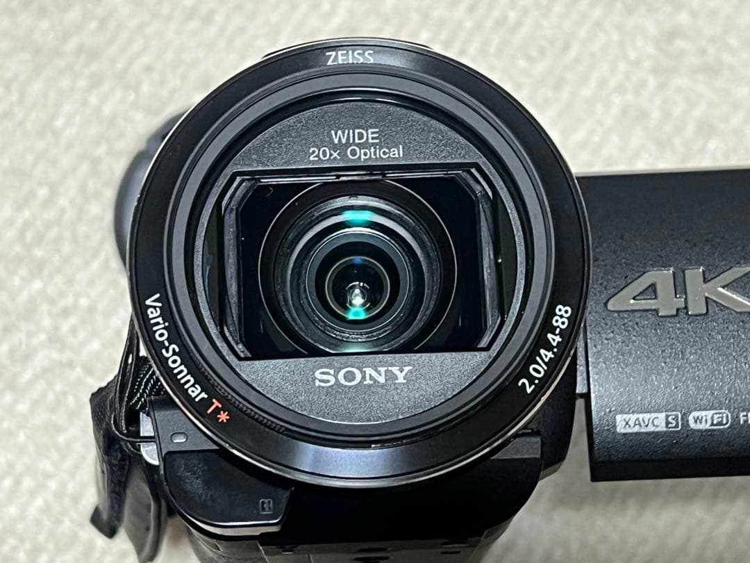 【SONY 4K ビデオカメラ FDR-AX45A】中古・動作確認済み